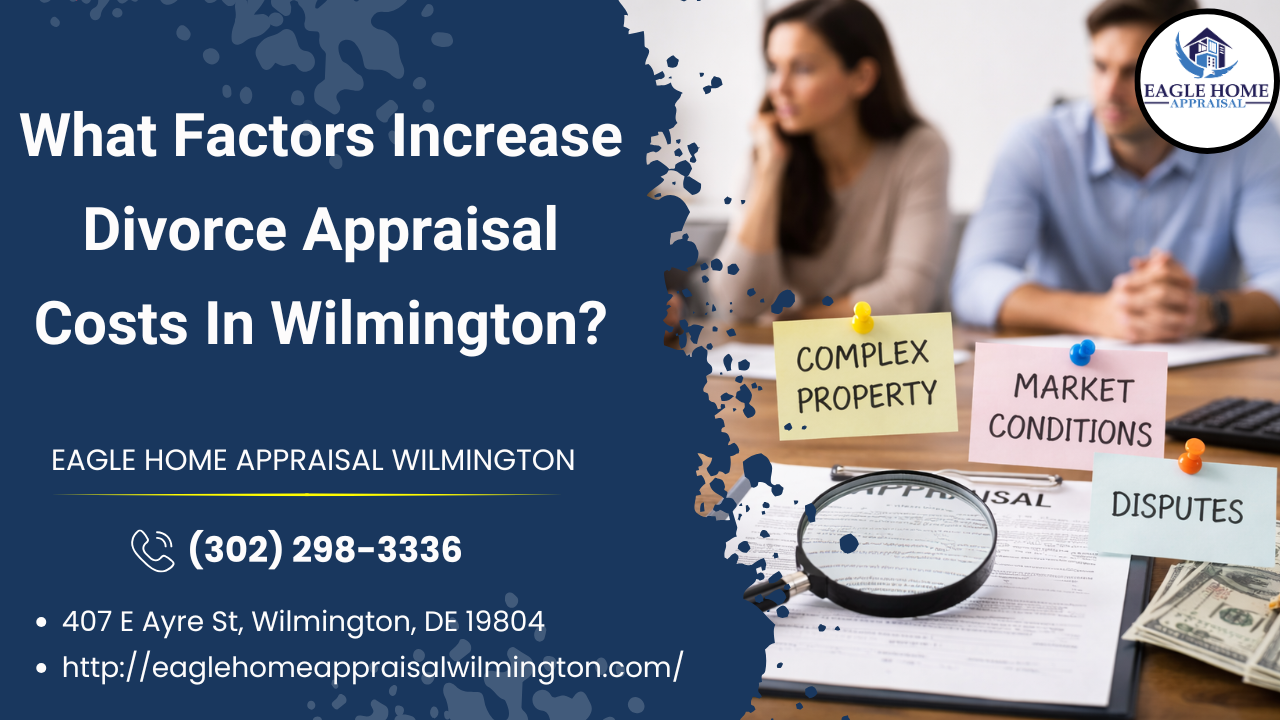 Eagle Home Appraisal Wilmington - What Factors Increase Divorce Appraisal Costs In Wilmington?